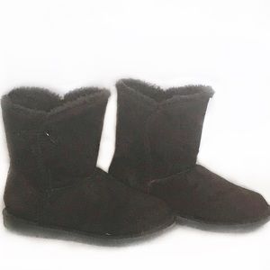 Airwalk brown fur lined winter boots 8.5